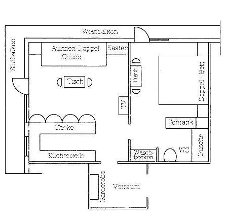 Appartements Birkenhof Berwang Pokoj fotografie